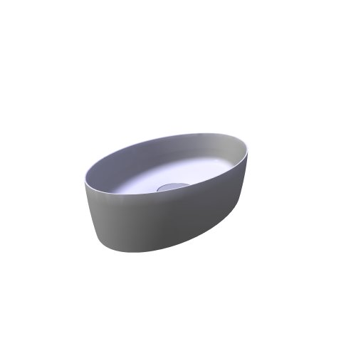 F70028 thin oval washbasin